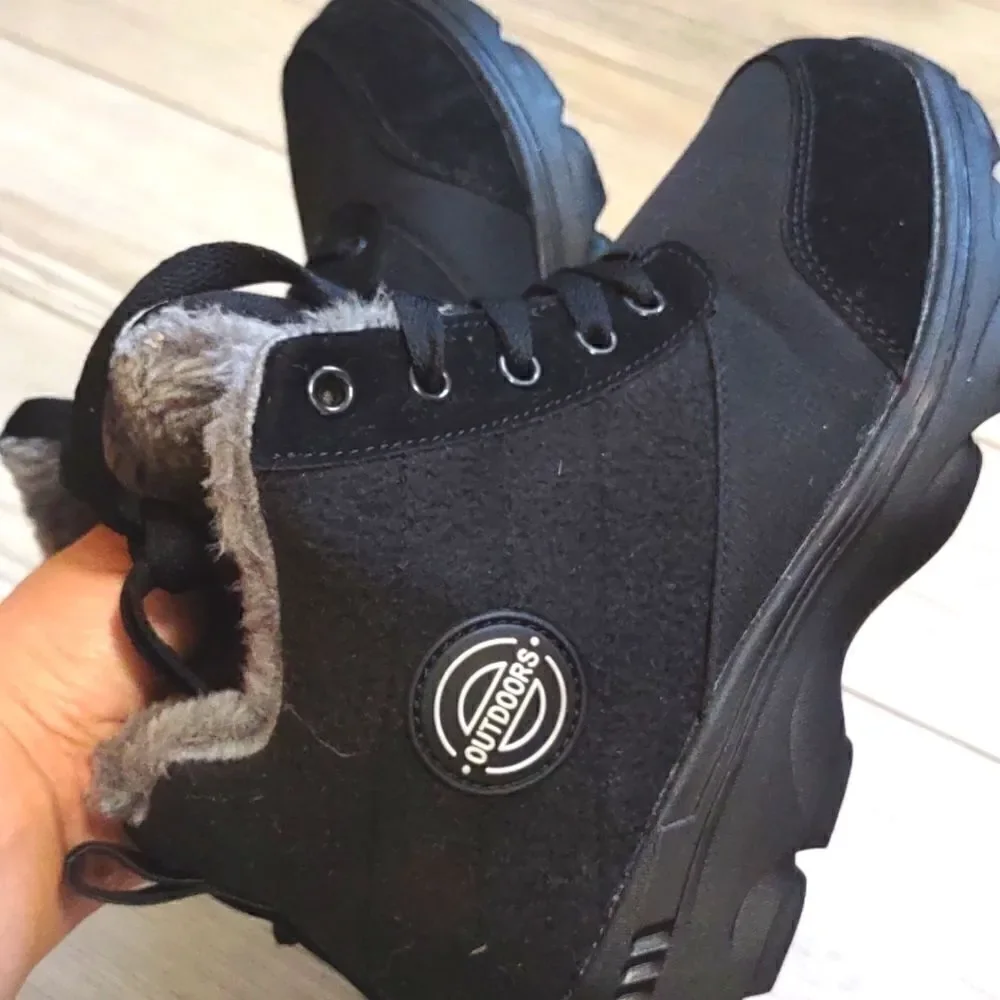 (42-3965) Weweya Women's Snow Boots Fur Lined Booties Sz 40 (9.5)